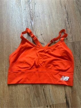 New Balance Women’s Orange Sports Bra